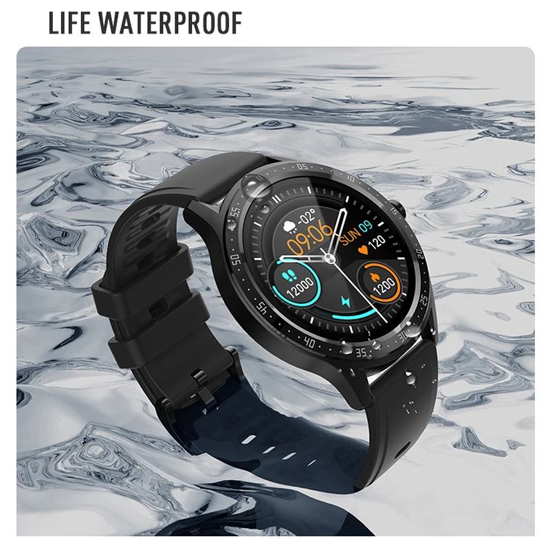 Часы наручные Bluetooth спортивные Смарт часы мужские игры полноэкранные сенсорные с