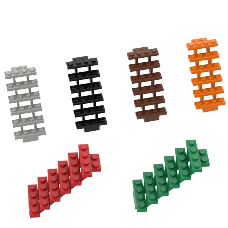 BuildMOC 30134 конструктор 7x4x6 ступенек ldd30134 детали классический бренд детский город