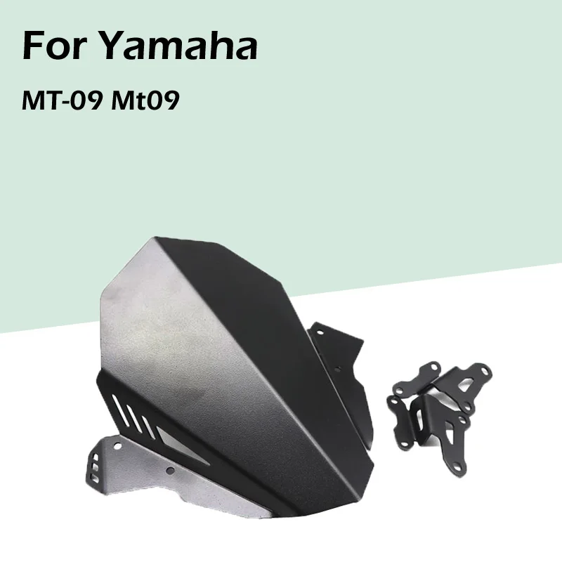 

Applicable to Yamaha MT-09 Mt09 2017 2018 2019 2020 Motorcycle Modified Headlight Windshield Windshield