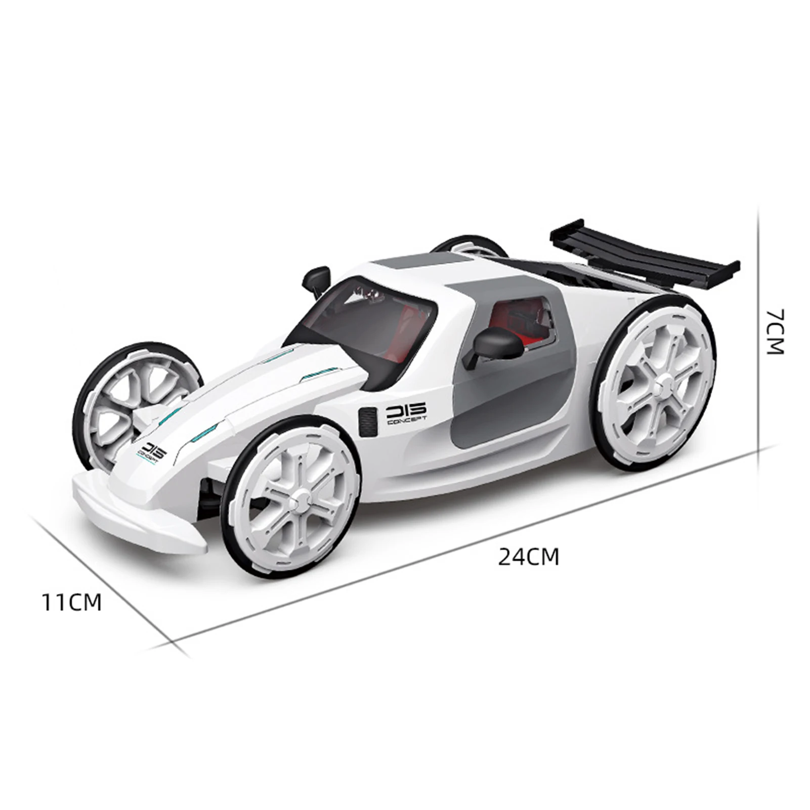 

Assembled Educational Kids Vehicle Building Toy Solar Power Sports Car Set Gift