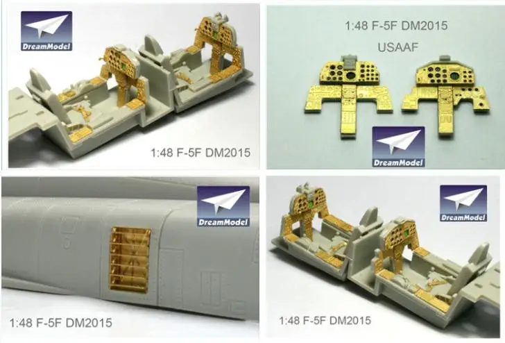 

Dream model DM2015 1/48 Scale Etching piece modification for AFV F-5F TIGER II