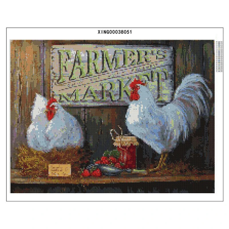 Яркая 5D квадратная Алмазная вышивка с животными инкрустированная алмазами