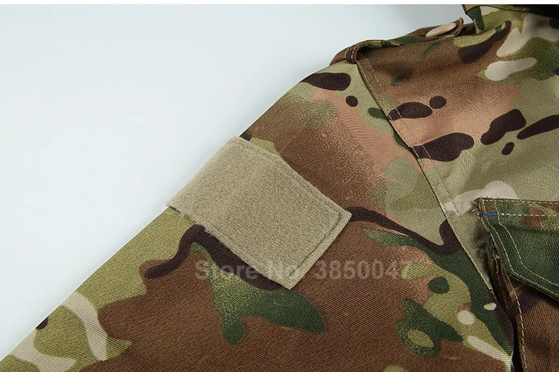 Военная форма WW2 для мальчиков-подростков; тактическая Боевая куртка; комплект со штанами; Камуфляжный комплект с принтом «Джунгли»; комплект из 2 предметов; детский специальный армейский костюм спецназа