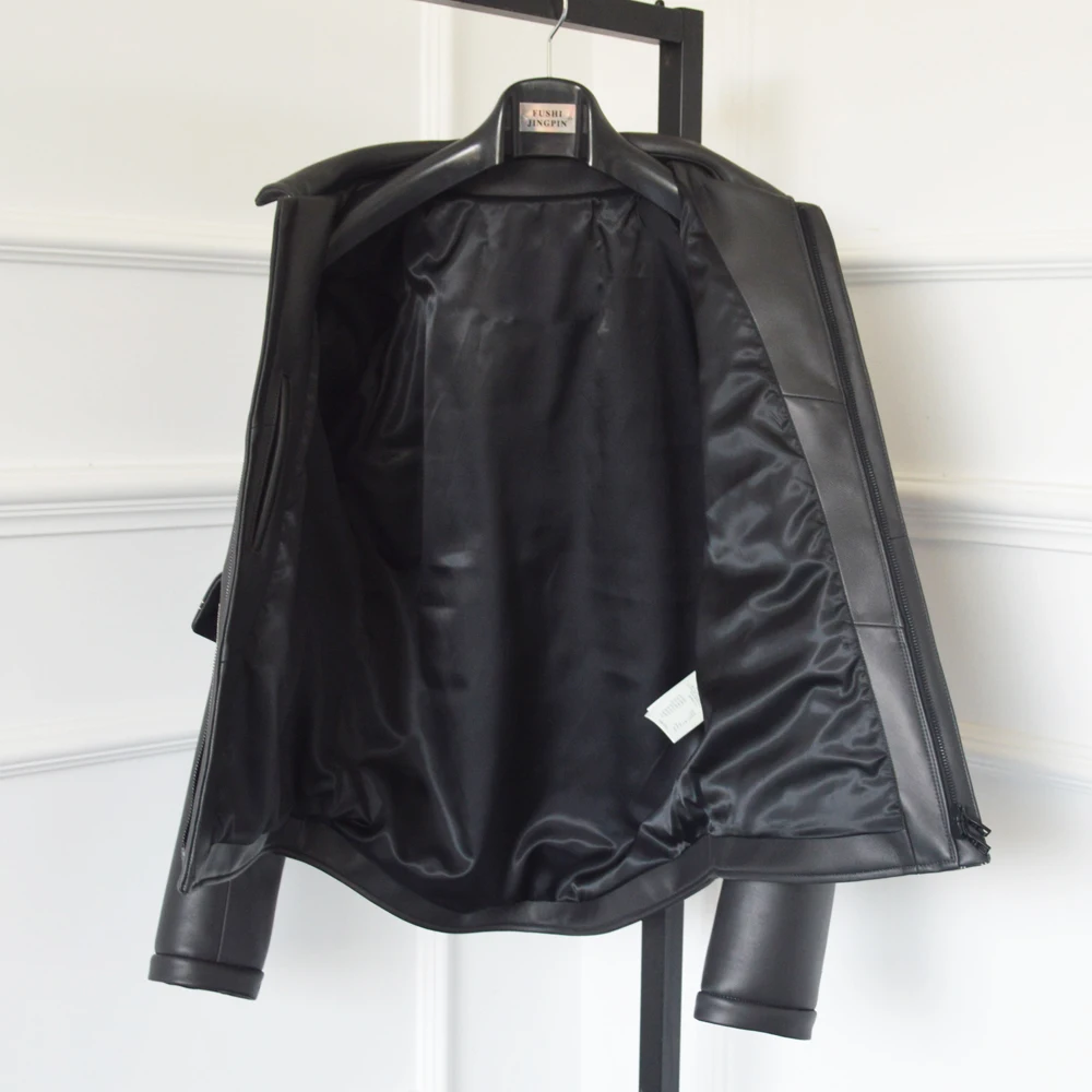 

NIGO L 20FW Leather Grey Jacket Code@L56