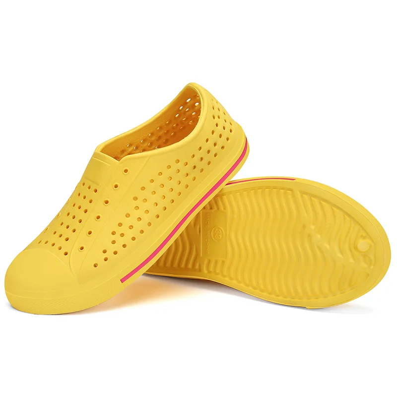 Летняя детская обувь дышащие сандалии для мальчиков и девочек пляжные шлепанцы