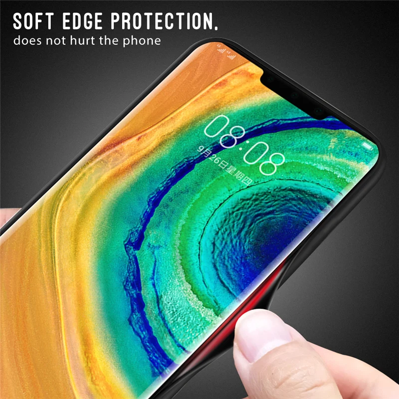 Для Huawei Mate 30 Nova 5 5I P30 P20 Lite Pro Y9 Prime 2019 Модный чехол из закаленного стекла для