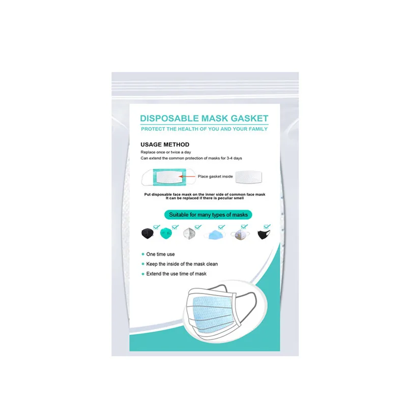 5 шт. 3-слойная маска запасной фильтр с активированным углем для - Цена: 159.04