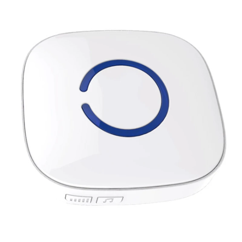 

MOOL 433MHZ 52 Songs Wireless Door Bell Set Remote Wireless Doorbell Receiver Rainwater Infiltration-Proof, EU Plug