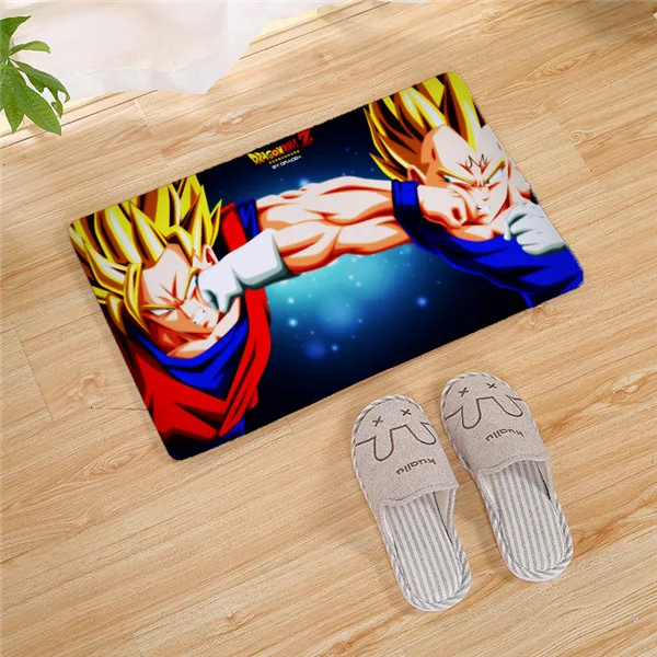 2 Мультфильм Dragon Ball Dragon Legend Super Saiyan домашний коврик дверной коврик кухонный коврик для кухни Придверный коврик для улицы - Цвет: 2