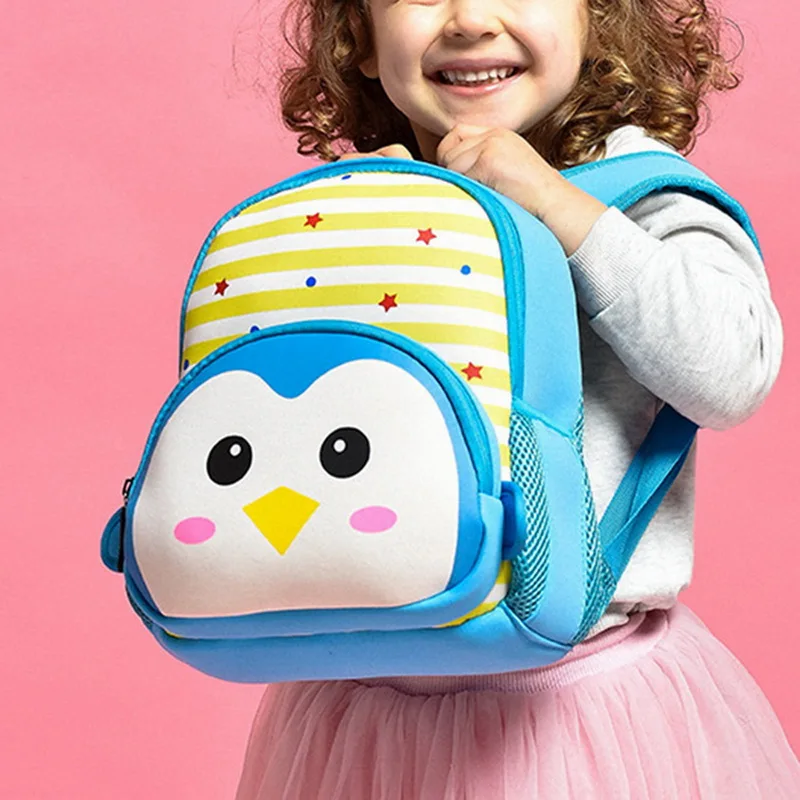 Детский рюкзак с милыми животными Мультяшные рюкзаки для малышей подарок детей 3D