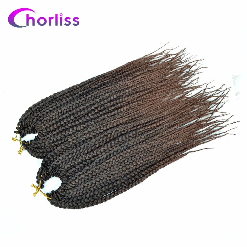 Chorliss, коробка, косички, вязанные волосы, для наращивания, вязанные крючком, косички, синтетические, Омбре, серый, жук, косички, волосы, пряди, блонд, 22 корня/упаковка