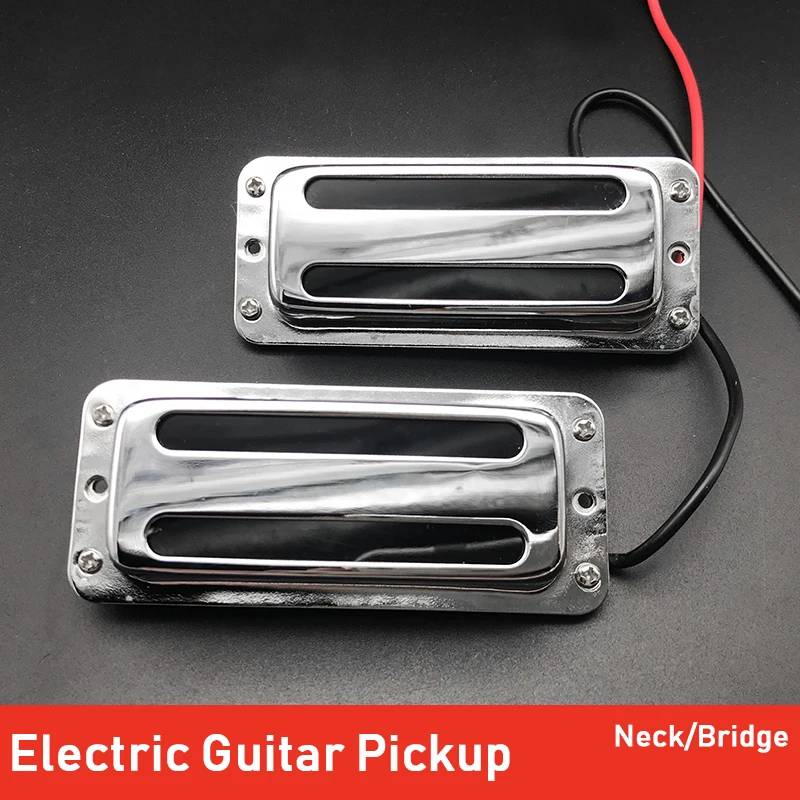 Набор 2 предмета 6 строка звукосниматель для гитары хамбакер с латунной крышка