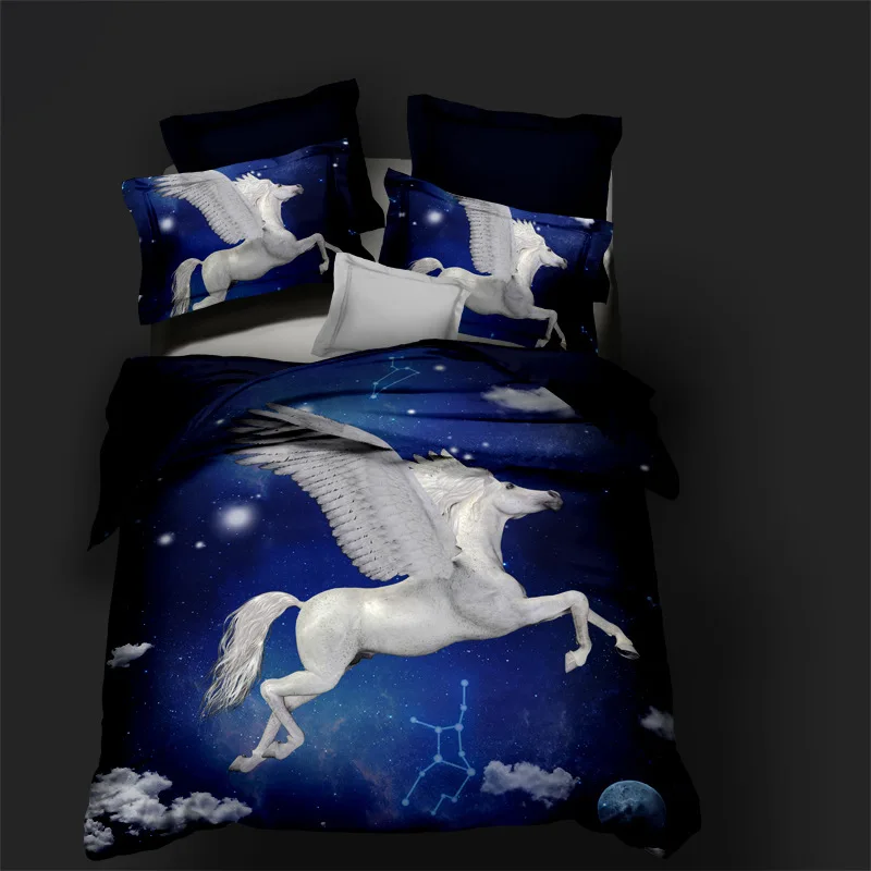 

Bedding Set 3D Animal Printed Comforter Cover Duvet Cover For Home Room Decoration Twin Full Queen King Double Single Size