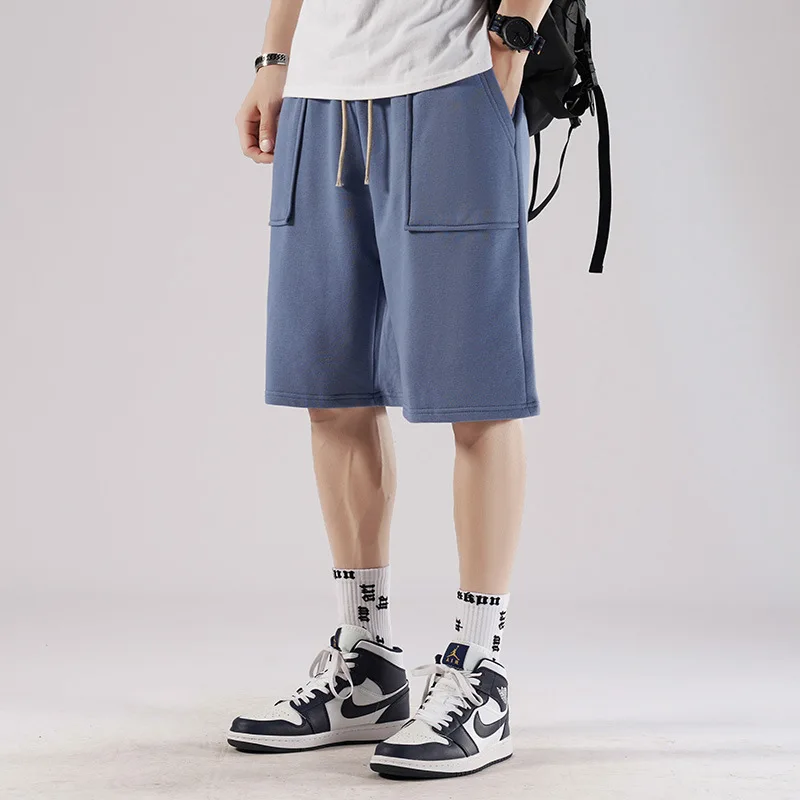 

Men's summer shorts, casual sports pants, trendy brand men's loose five-point pants