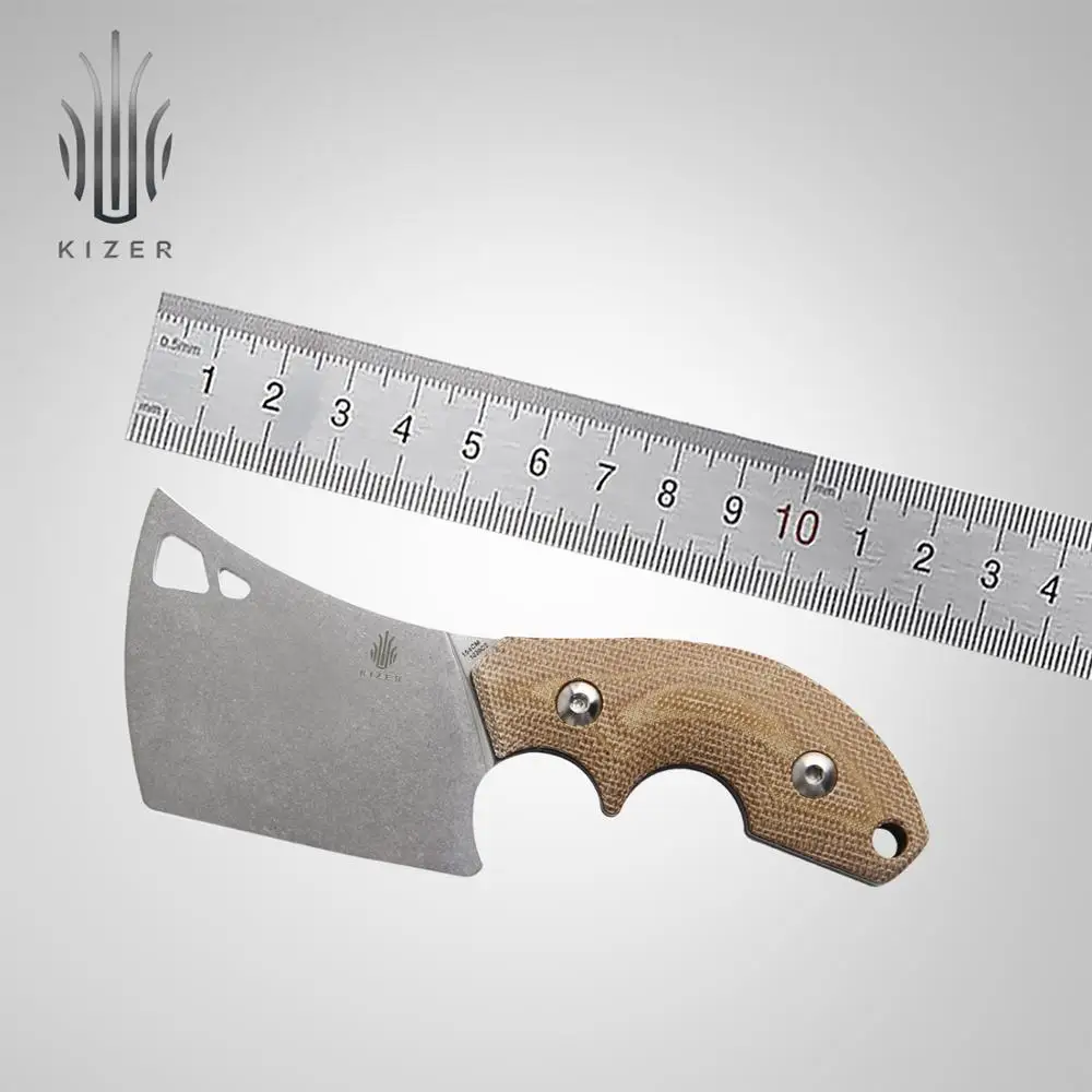 Нож Kizer с фиксированным лезвием новый 1039C2 нож мясника 2020 маленький кухонный для