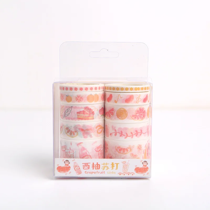 17 10 шт./компл. лента washi кактус washitape звездное небо изоляционная лента Kawaii материал Эсколар Скрапбукинг washi papelaria - Цвет: 17