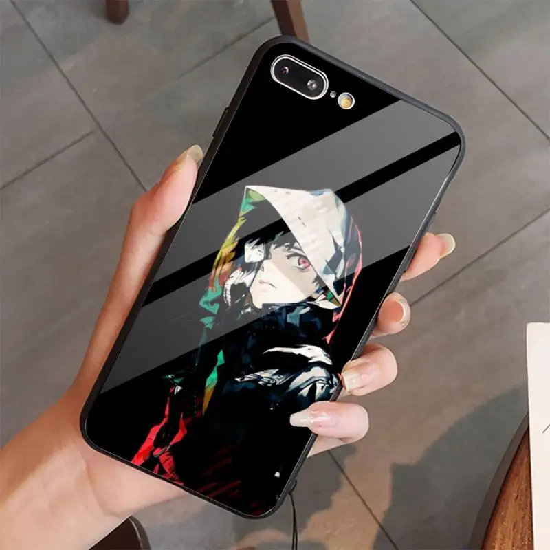 

Tokyo Ghoul Trendy Anime Kaneki Ken Phone Case Tempered glass For iphone 5C 6 6S 7 8 plus X XS XR 11 PRO MAX