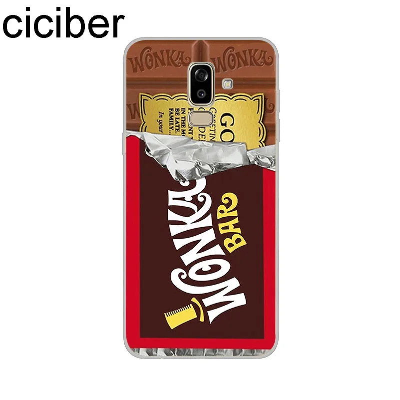 Чехол для телефона ciciber с забавной едой пиццей Samsung Galaxy J6 J5 J2 J3 J4 J1 J7 J8 Pro Core Prime mini 2017