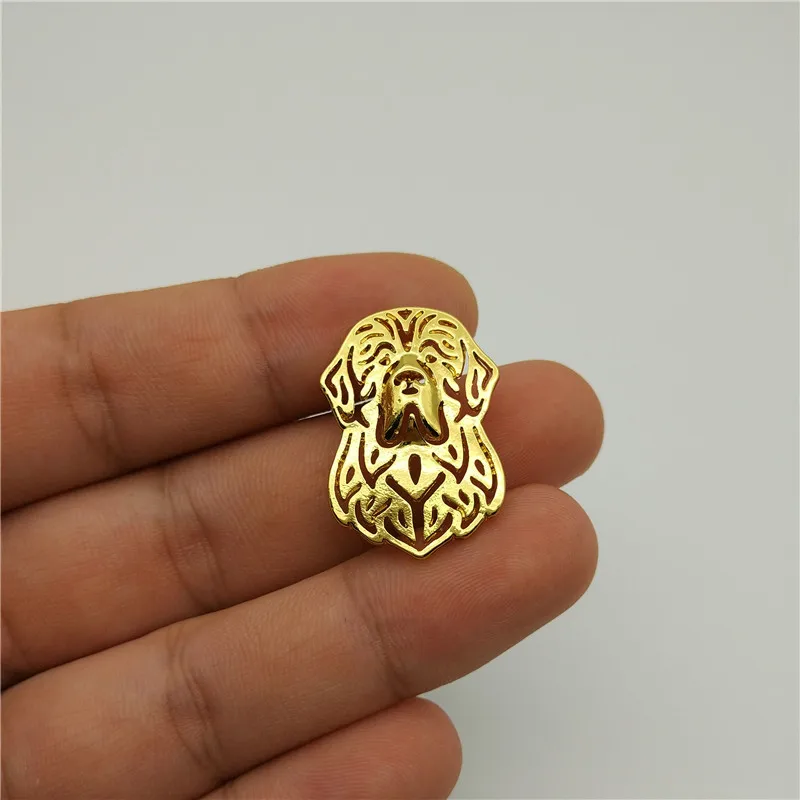 Модные броши из Ньюфаундленда с застежкой-бабочкой воротники ювелирные изделия