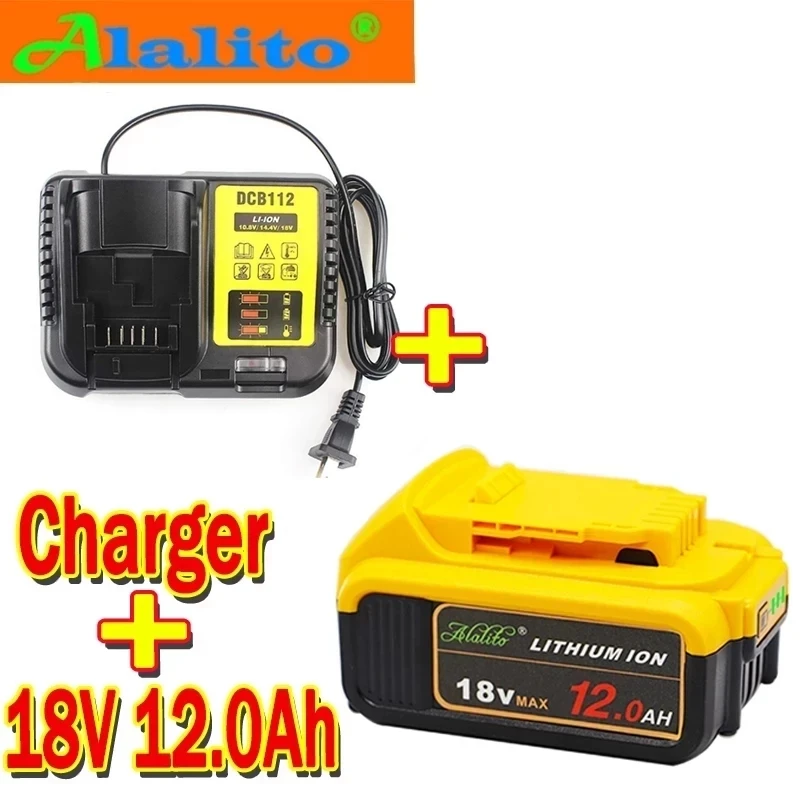 Сменный аккумулятор для электроинструмента DeWalt DCB184 DCB181 DCB182 DCB200 зарядное