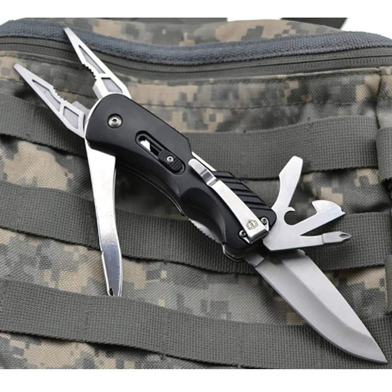 Harnds MT7120 Многофункциональные инструменты с нержавеющими плоскогубцами + нож