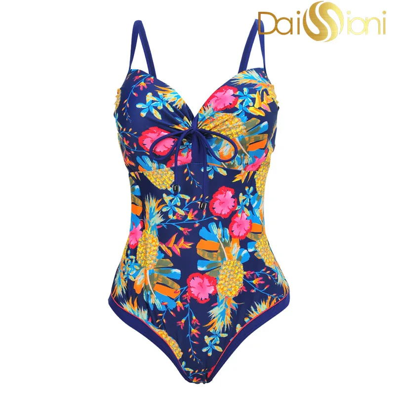 Купальные костюмы размера плюс Цельный купальник для женщин 2020 купальный костюм