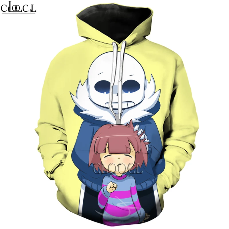 

HX 2021 Newest Popular Game Undertale 3D Print Men Women Hoodie Unisex Tracksuit Harajuku Hip Hop Tops Drop Shipping