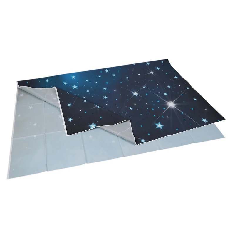 

5x7ft Evening Blue Sky Photography Backdrops No Wrinkles Fantasy Stars Background For Children Birthday Photo Studio