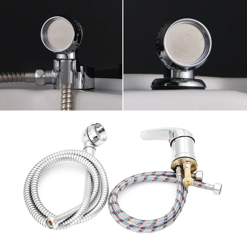 

Shampoo Bed Chair Faucet Shower Head with Hose Salon Hairdresser Bath Bowl Sink Basin Sprayer Tap Mixing Valves Bathroom Kitchen