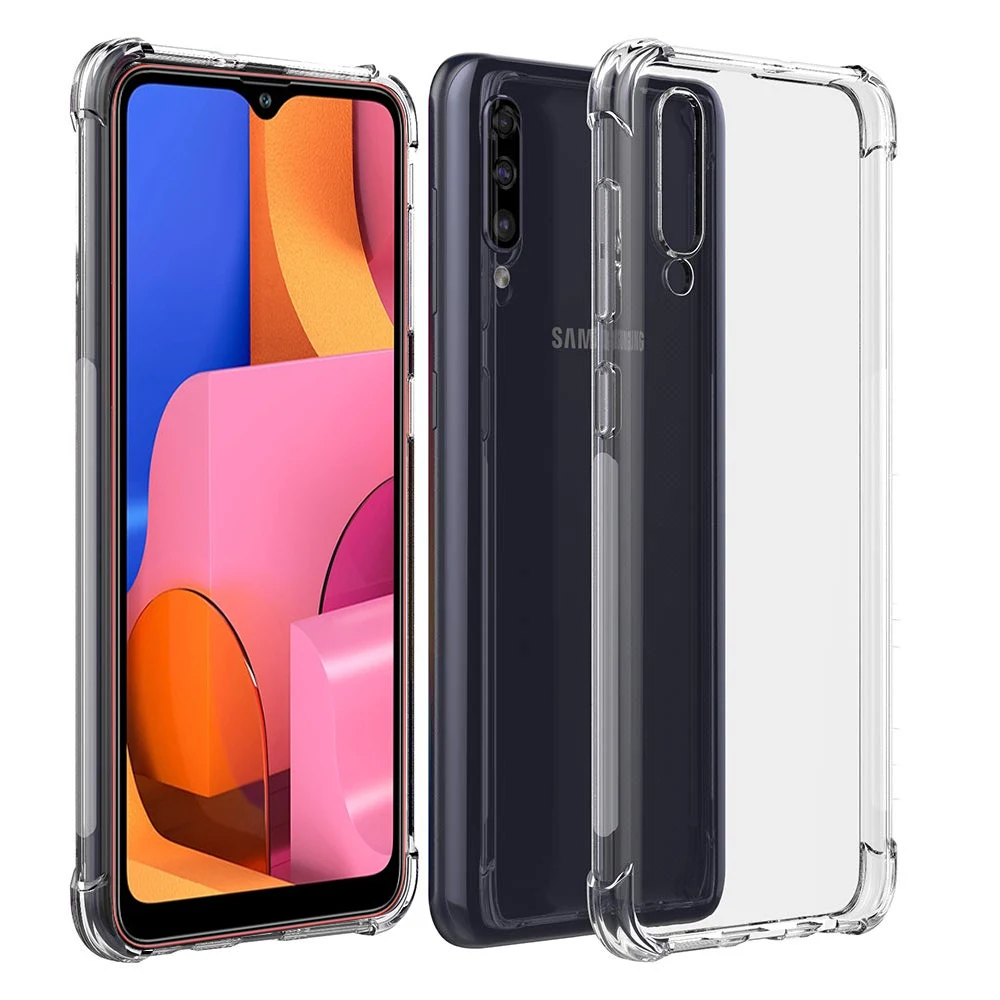 Airbag Transparent case ON For Samsung A20S TPU Coque shell capa on the For Samsung A 20 S e 20s 20e A20 A20s A205F A207 SM-A207