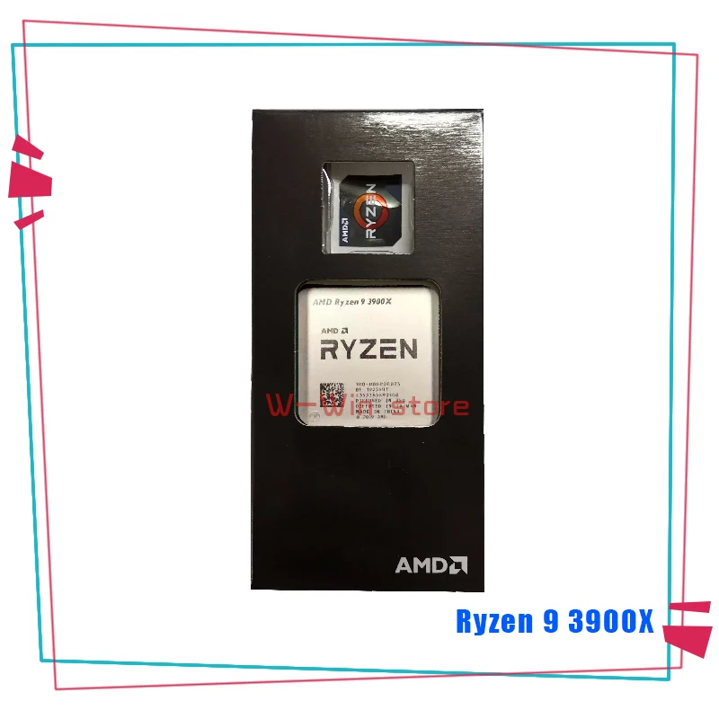 AMD Ryzen 9 3900X R9 3900X3,8 ГГц двенадцать-Core 24-нить Процессор процессор 7NM L3 = 64M 100-000000023 гнездо AM4