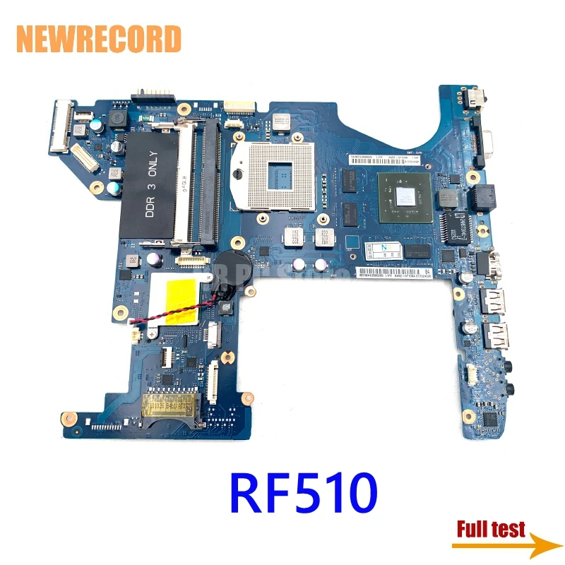 For Samsung RF510 BA92-07112A BA41-01372A Laptop Motherboard GT330M 1GB HM55 DDR3 Free CPU Main Board Full Test