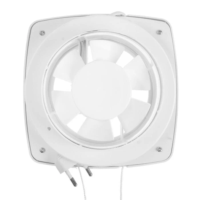 Вентилятор осевой ZEIN с жалюзи шнурковый выключатель провод d=110 мм 220 В 20Вт 5157139 |