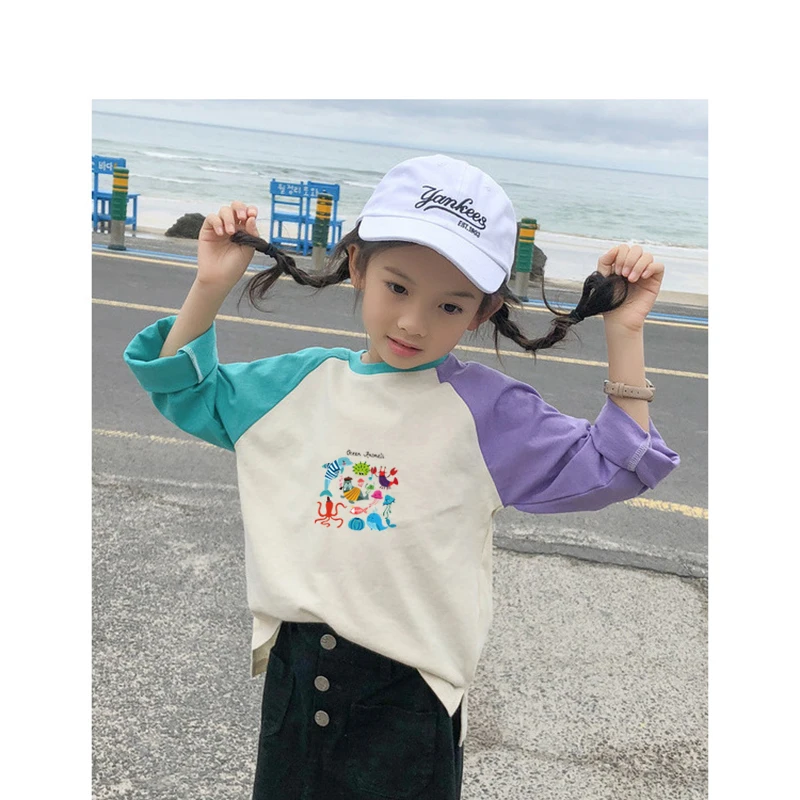 Праджна наклейки с морскими животными термонаклейки для одежды мультяшная