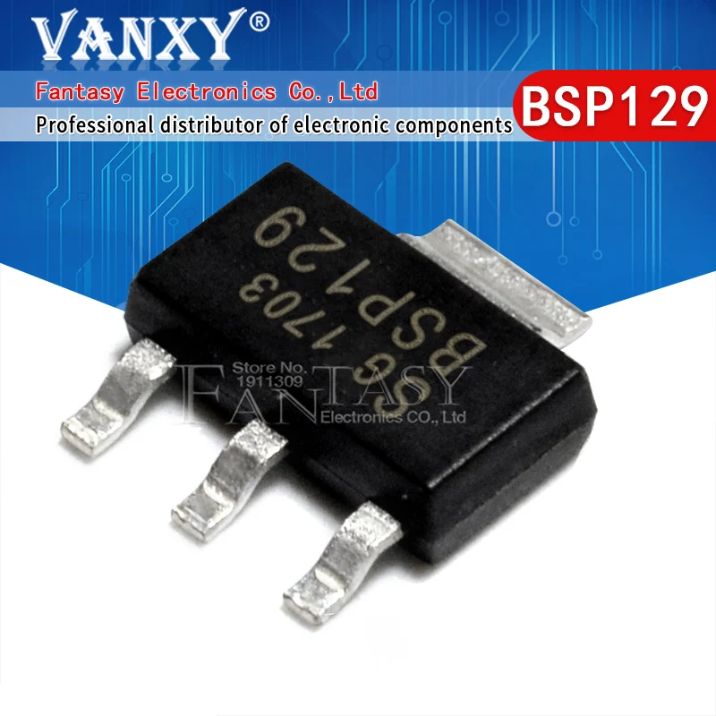 

10 шт. BSP129 SOT-223 BSP129 L6327 SOT