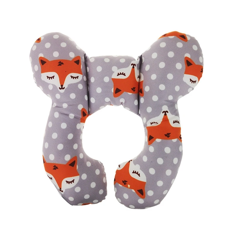 

Protective Travel Car Seat Head And Neck Pillow Soft Neck Support Pillow Children U Shape Headrest Head Protection Cushion
