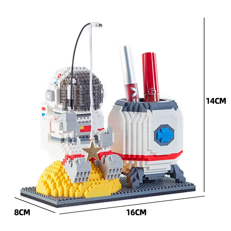 1488 шт. Детский конструктор Космонавт | Игрушки и хобби