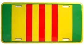 

Vietnam Ribbon License Plate