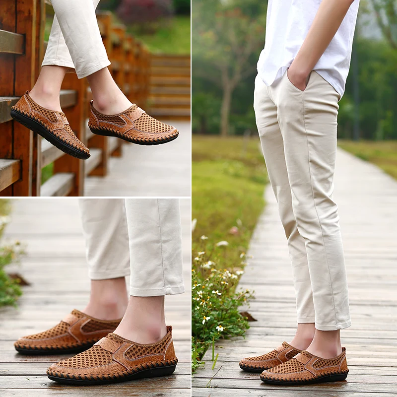 2020 Summer New Running Shoes Casual Sports Men Non-slip Wear-resistant Breathable Waterproof Comfortable Men's Sneaker Big 50