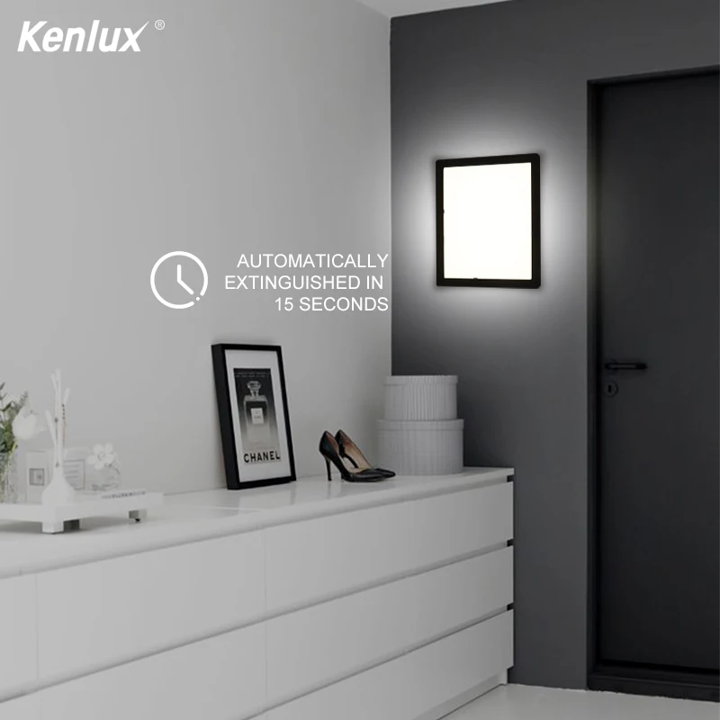 Настенная Светодиодная лампа в скандинавском стиле комнатный пластиковый радар