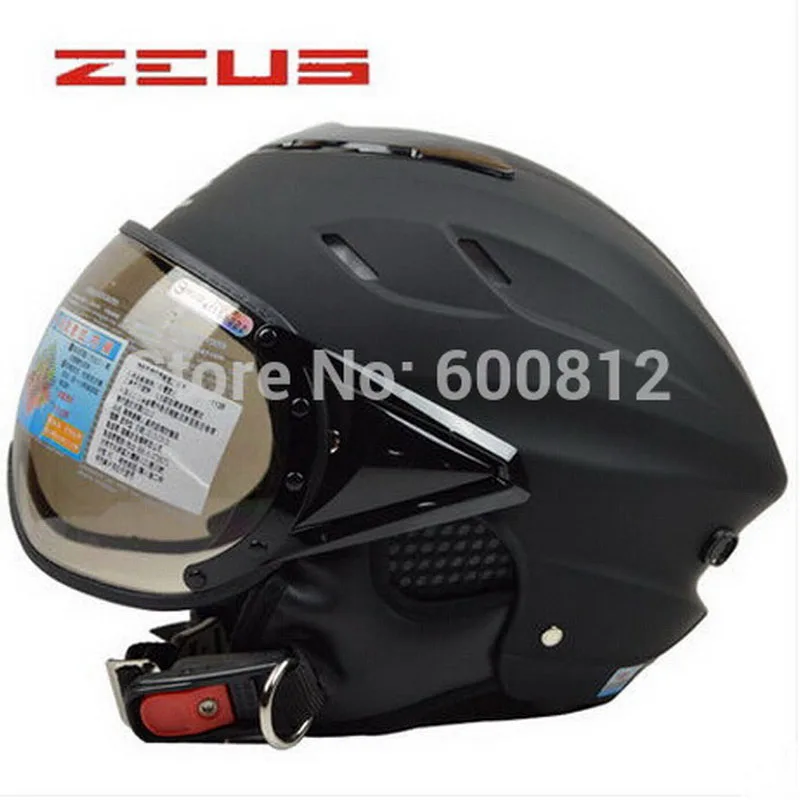 Модные мотоциклетные шлемы ZEUS 125B ABS с полулицевой поверхностью модные летние