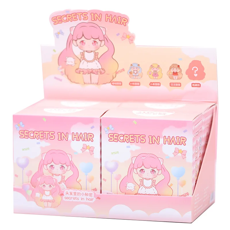 

Brangdy creative resin craft model desktop decoration ornaments children students blind box doll toy boy and girl hand-made gift