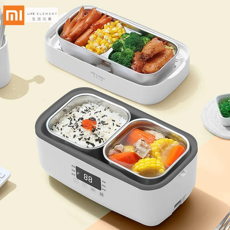 Портативный термоизоляционный Ланч-бокс Xiaomi Life Element 1 5 л двухслойный для