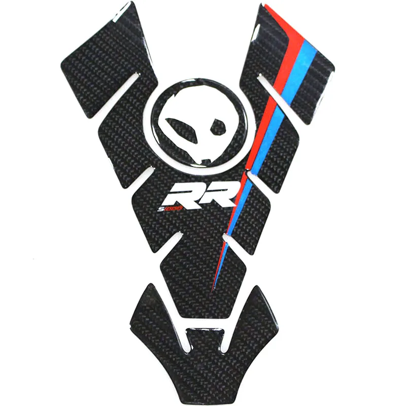 

K-CTPP-27 Carbon 3D ADESIVI Sticker Decal Emblem Protection Tank Pad Cas Cap Fit BMW S1000RR