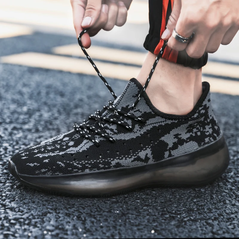 

Повседневная обувь, новинка, мужская обувь, модные тканые кроссовки из кокоса, кроссовки, дышащая спортивная обувь, мужская обувь