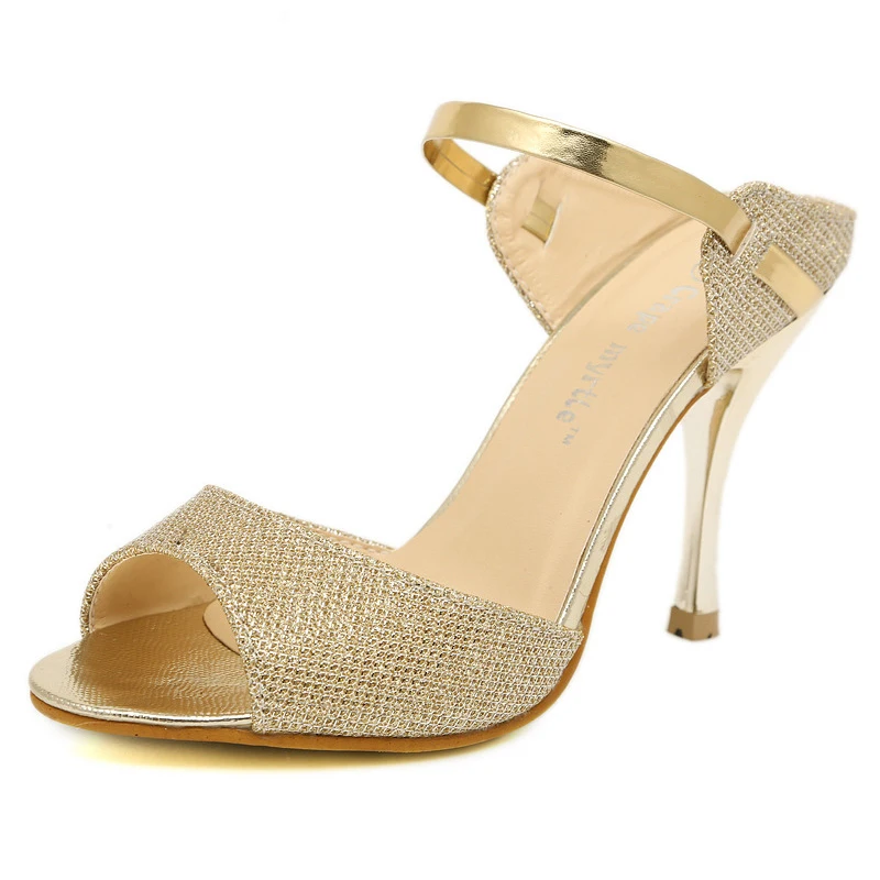 Женские сандалии на каблуках женские высоком каблуке летние с открытым носком