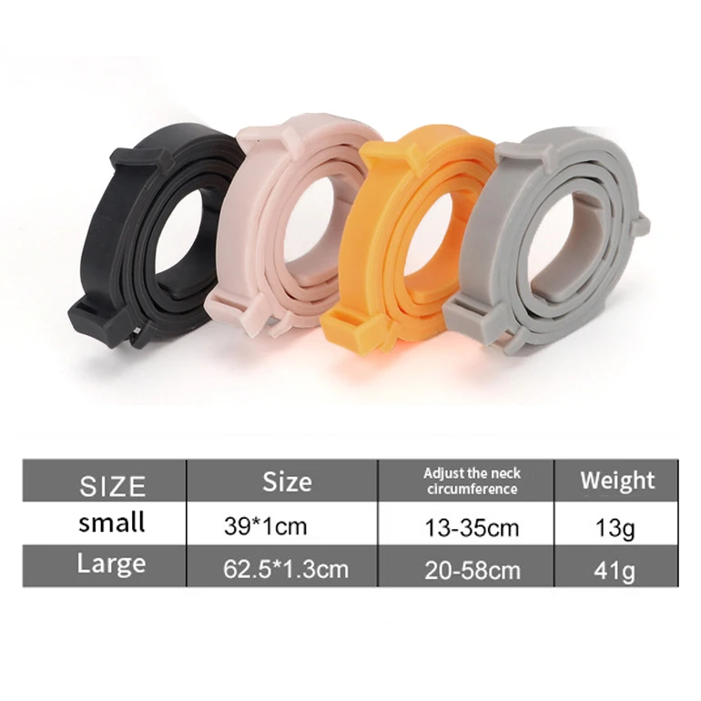 

10 Month Flea & Tick Prevention Collar for Cat dogs Washable adjustable Pet insect repellent collars Pets Anti-mosquito Supplies