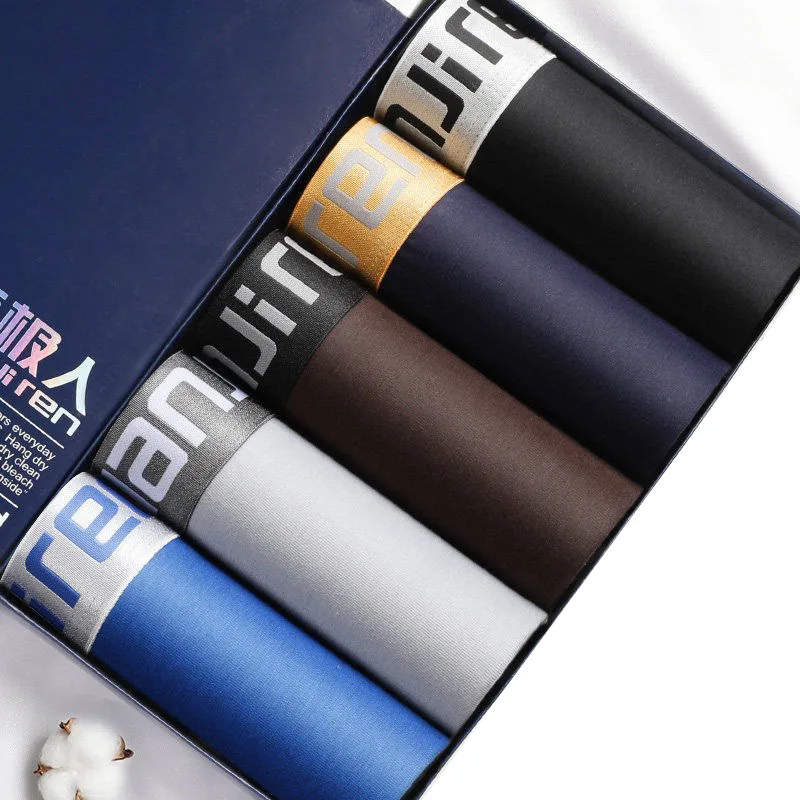 

Men Boxer Shorts Men Underwear Male Underwear Boxers Homme Cotton Boxershorts Panties Breathable Printed Underpants Sexy L-5XL