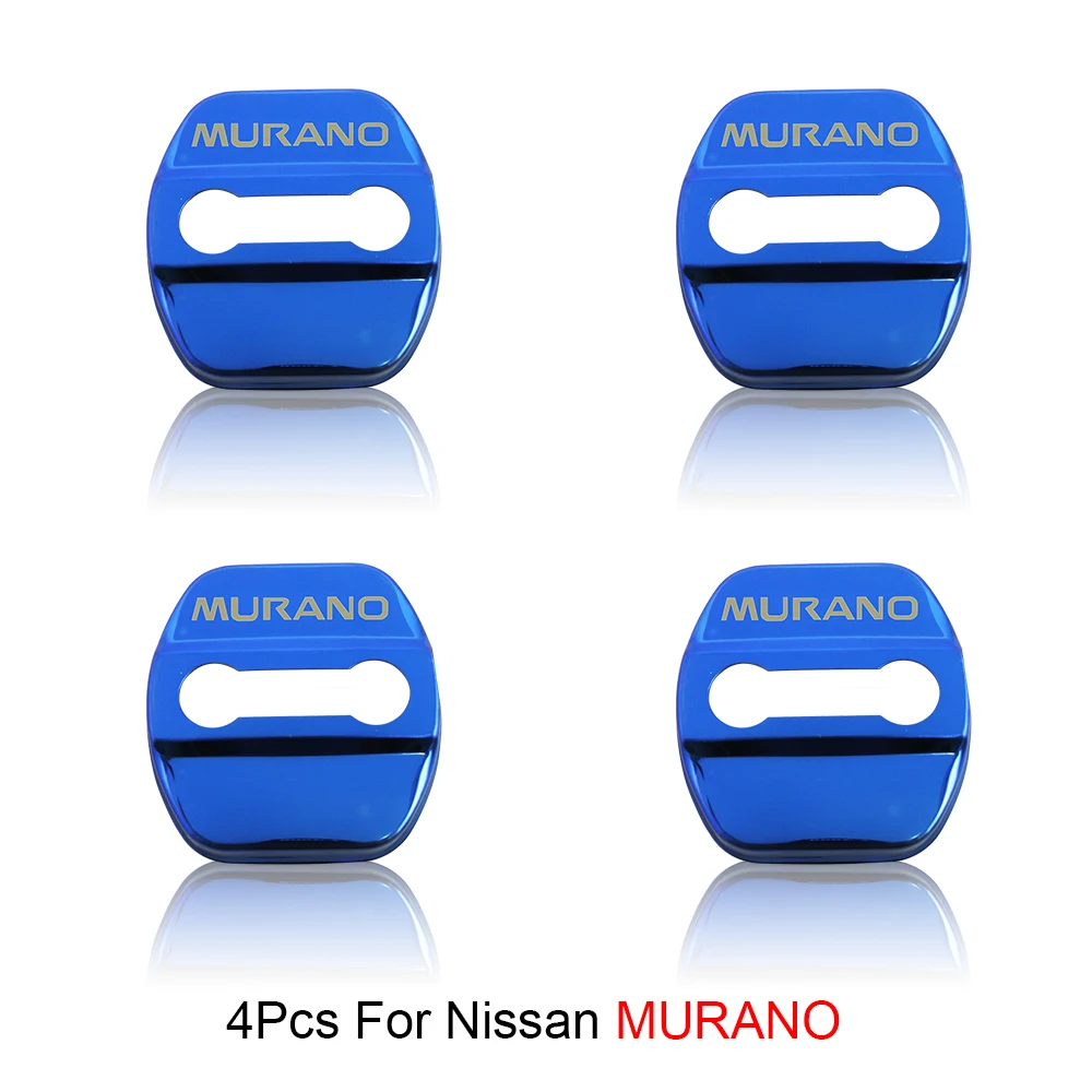 4 шт. 3D нержавеющая сталь автомобиля Защита для дверного замка зеркало заднего