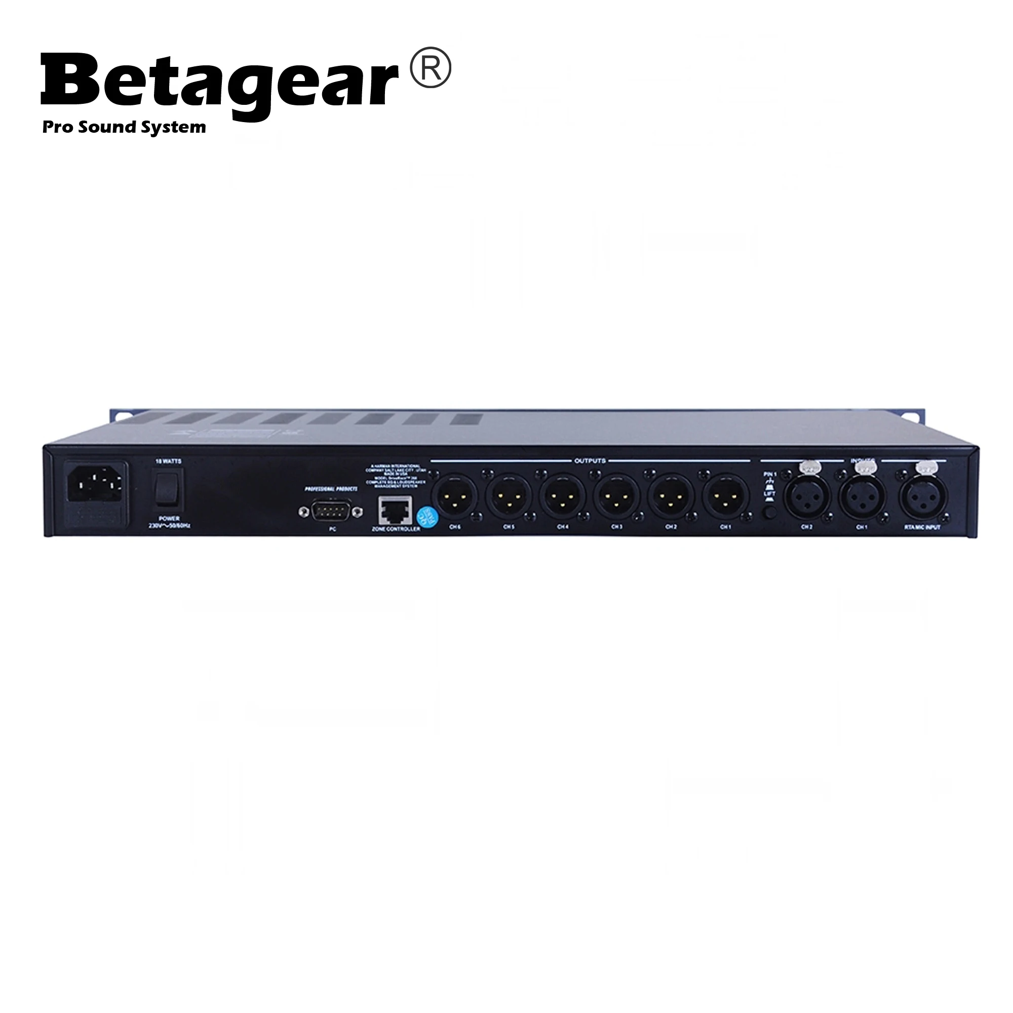 Стойка для драйверов Betagear PA 260 3in6out профессиональный Аудиопроцессор система